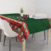 Fishing Christmas Tablecloth Merry Fishmas - Wonder Print Shop