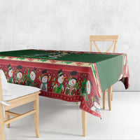 Fishing Christmas Tablecloth Merry Fishmas - Wonder Print Shop