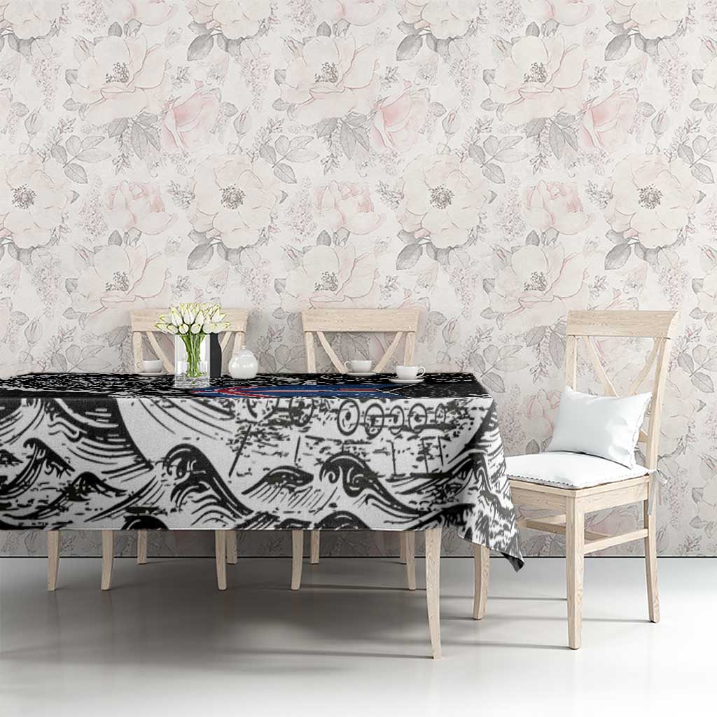 Viking Iceland Tablecloth Icelander Viking Ship