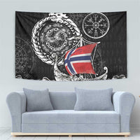 Viking Norway Tapestry Norwegian Viking Ship