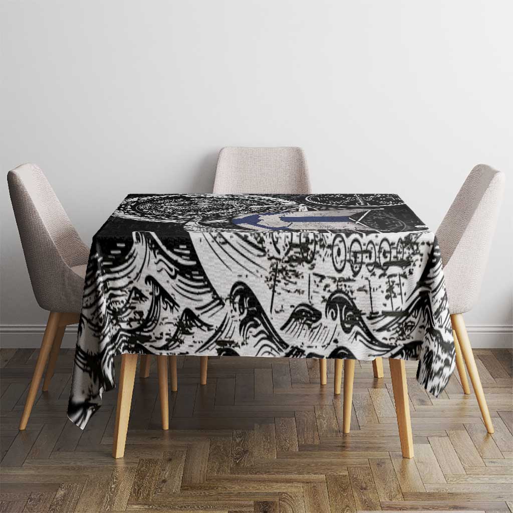 Viking Finland Tablecloth Finnish Viking Ship