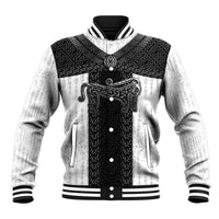 Ancient Scotland Baseball Jacket Pictish Beast Celtic Knotwork