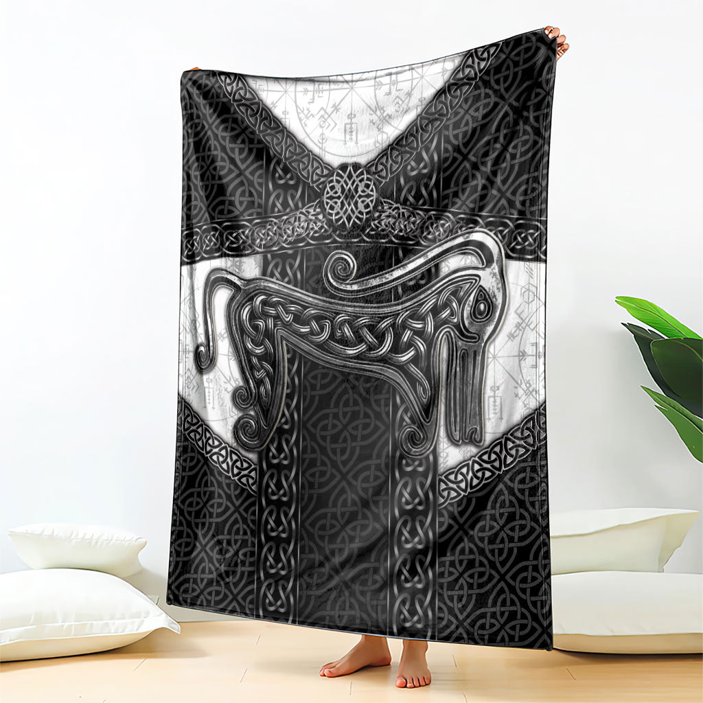 Ancient Scotland Blanket Pictish Beast Celtic Knotwork