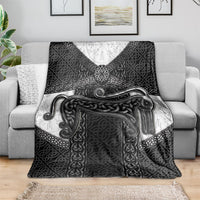 Ancient Scotland Blanket Pictish Beast Celtic Knotwork