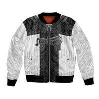 Ancient Scotland Bomber Jacket Pictish Beast Celtic Knotwork