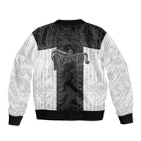 Ancient Scotland Bomber Jacket Pictish Beast Celtic Knotwork