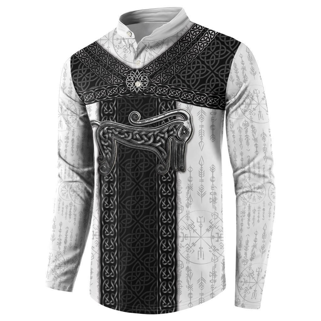 Ancient Scotland Button Sweatshirt Pictish Beast Celtic Knotwork