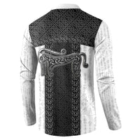 Ancient Scotland Button Sweatshirt Pictish Beast Celtic Knotwork