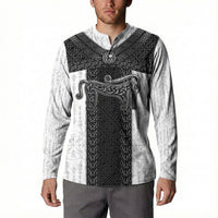 Ancient Scotland Button Sweatshirt Pictish Beast Celtic Knotwork