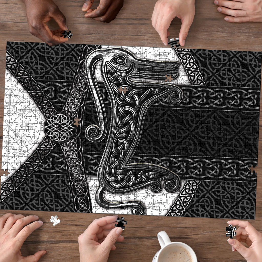 Ancient Scotland Puzzle Pictish Beast Celtic Knotwork