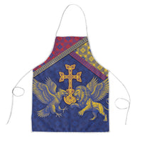 Armenia Apron Golden Eagle And Lion Khachkar