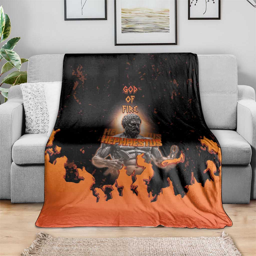 Ancient Greek Hephaestus Blanket God Of Fire - Wonder Print Shop