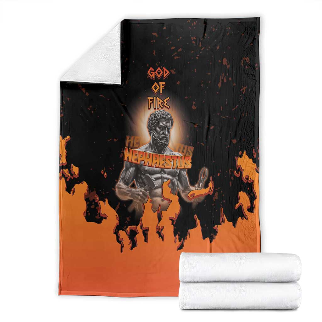 Ancient Greek Hephaestus Blanket God Of Fire - Wonder Print Shop