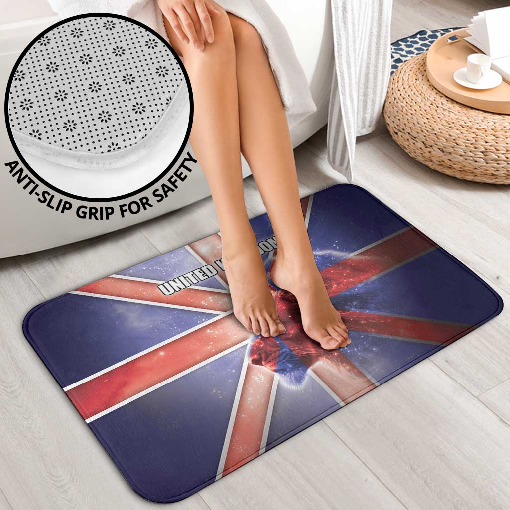 United Kingdom Bathroom Set British Lion Flag Style - Wonder Print Shop
