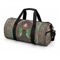 3D Illusion Flatwoods Monster Halloween Duffle Bag Braxton Cryptid Rusty Stone Portal