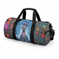 3D Illusion Nessie Halloween Duffle Bag Scottish Loch Beast Witch Vortex