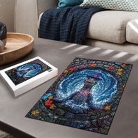 3D Illusion Nessie Halloween Puzzle Scottish Loch Beast Witch Vortex