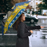 Sweden Christmas Umbrella Tomte God Jul - Wonder Print Shop