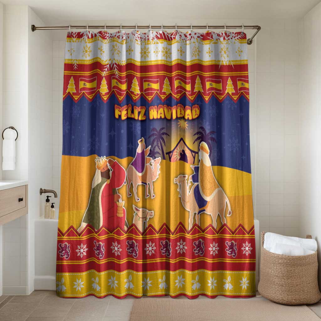 Spain Christmas Bathroom Set Los Reyes Magos - Wonder Print Shop