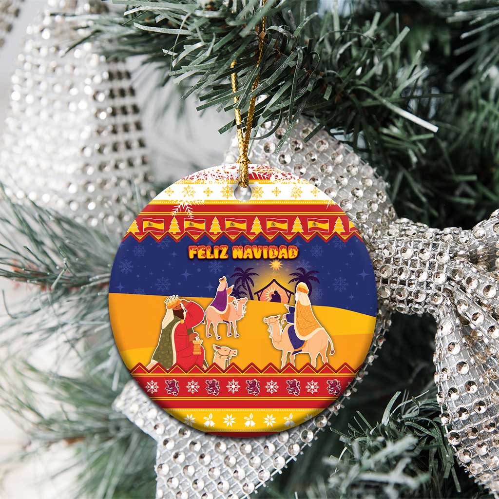 Spain Christmas Ceramic Ornament Los Reyes Magos - Wonder Print Shop