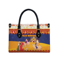 Spain Christmas Leather Bag Los Reyes Magos - Wonder Print Shop