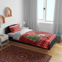 Switzerland Christmas Bedding Set Saint Bernard Merry Swissmas - Wonder Print Shop