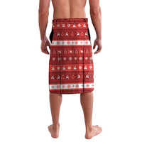 Switzerland Christmas Lavalava Saint Bernard Merry Swissmas - Wonder Print Shop