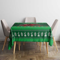 Wales Christmas Tablecloth Cymru Dragon Nadolig Llawen - Wonder Print Shop