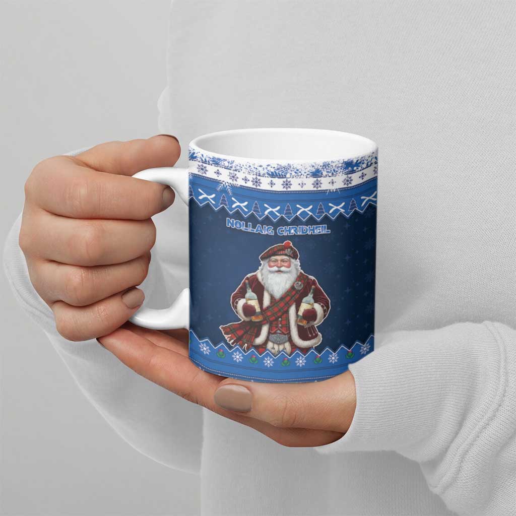 Scotland Christmas Ceramic Mug Scottish Santa Claus - Wonder Print Shop