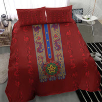 Philippines Christmas Bedding Set Parol Xmas Barong Style - Wonder Print Shop