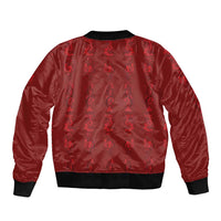 Philippines Christmas Bomber Jacket Parol Xmas Barong Style - Wonder Print Shop