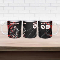 Custom Horse Racing Ceramic Mug Giddy Up