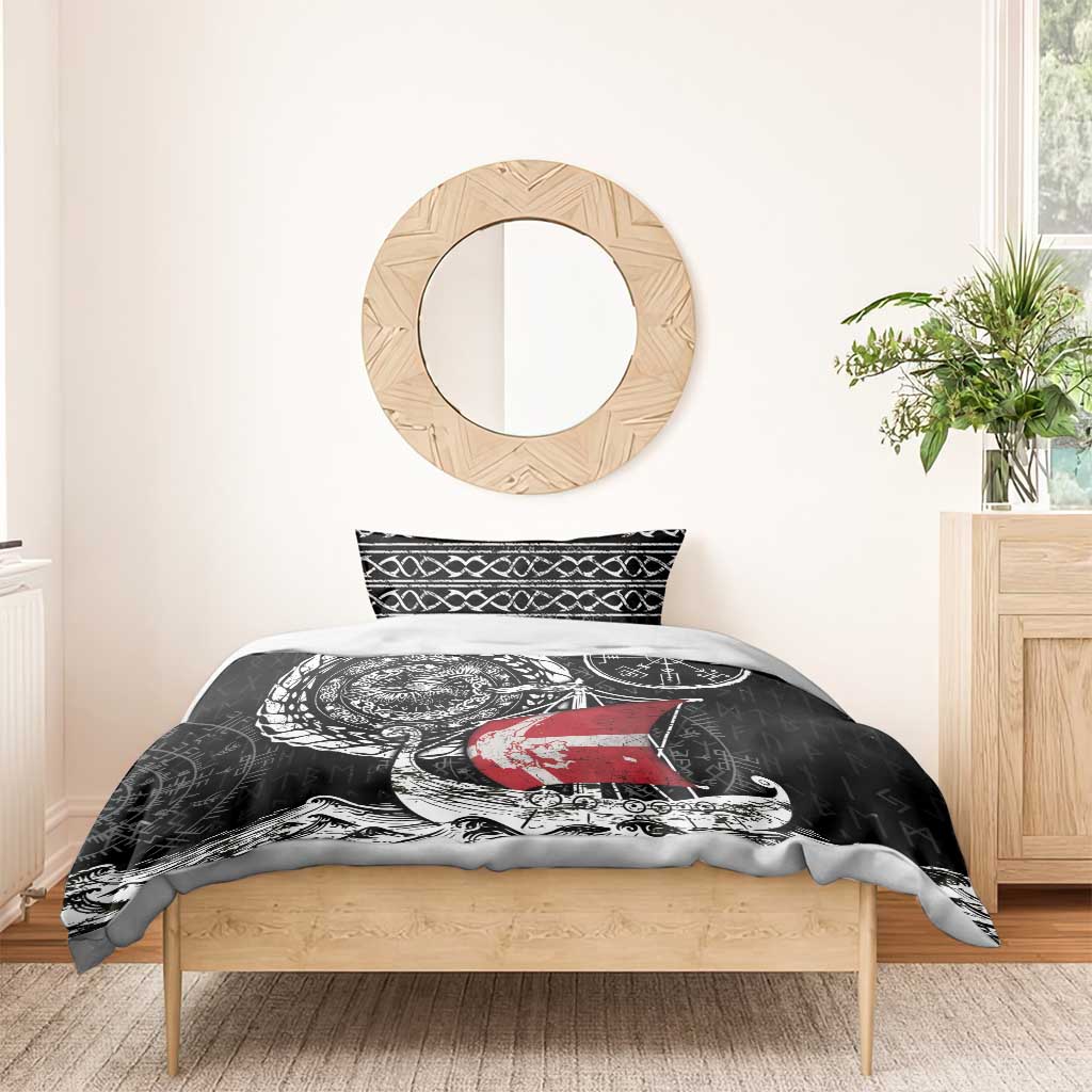 Viking Denmark Bedding Set Danish Viking Ship