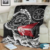 Viking Denmark Blanket Danish Viking Ship