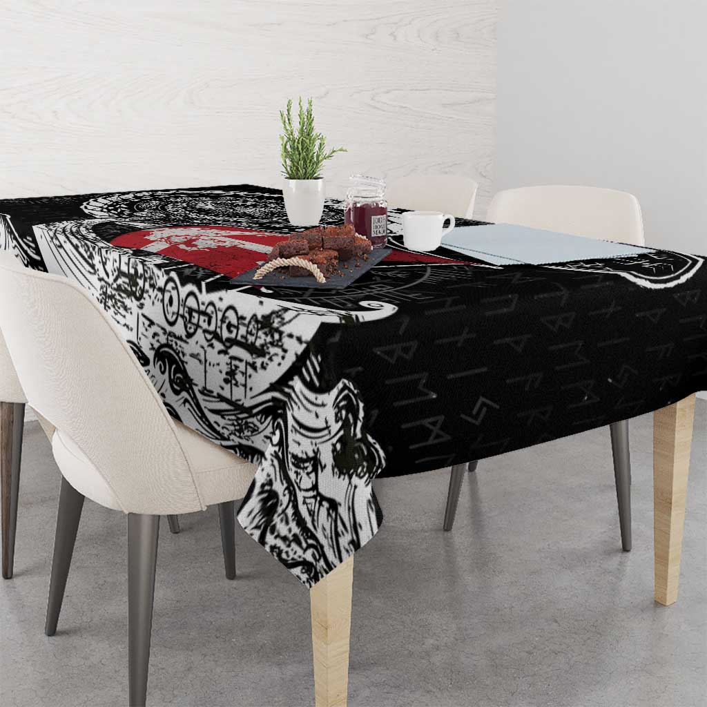 Viking Denmark Tablecloth Danish Viking Ship