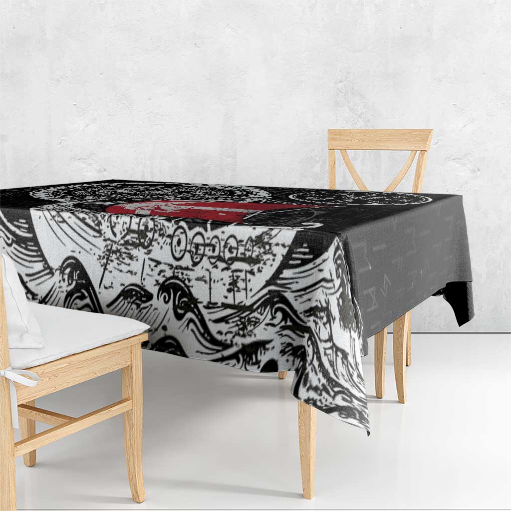 Viking Denmark Tablecloth Danish Viking Ship