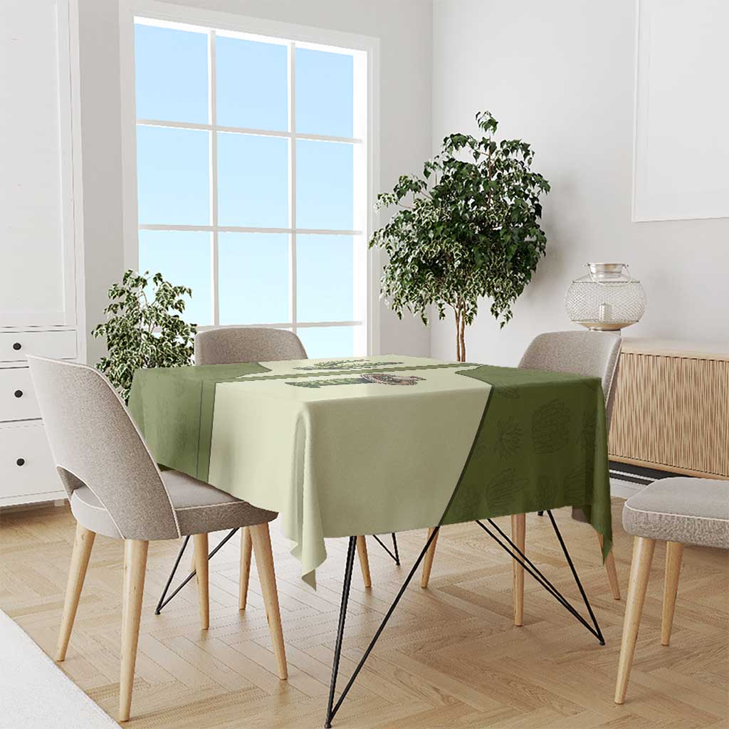 Cowboy Tablecloth Cactus Retro Western Yoke - Wonder Print Shop