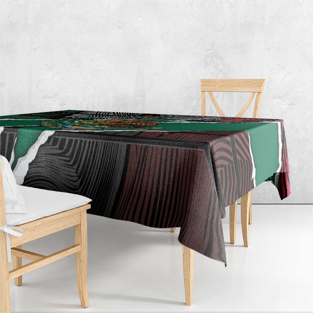 Mexico Tablecloth Mexican Patriotic Eagle Emblem - Fierce National Pride - Wonder Print Shop
