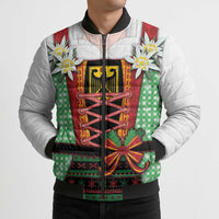 Germany Christmas Bomber Puffer Jacket Dirndl Xmas Style - Wonder Print Shop