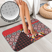 Personalized Georgia Bathroom Set Saint George Dragon Slayer Folk Pattern