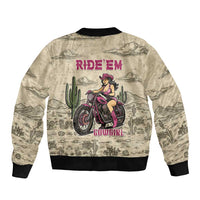 Cowgirl Bomber Jacket Running Wild Ride Or Die