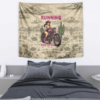 Cowgirl Tapestry Running Wild Ride Or Die
