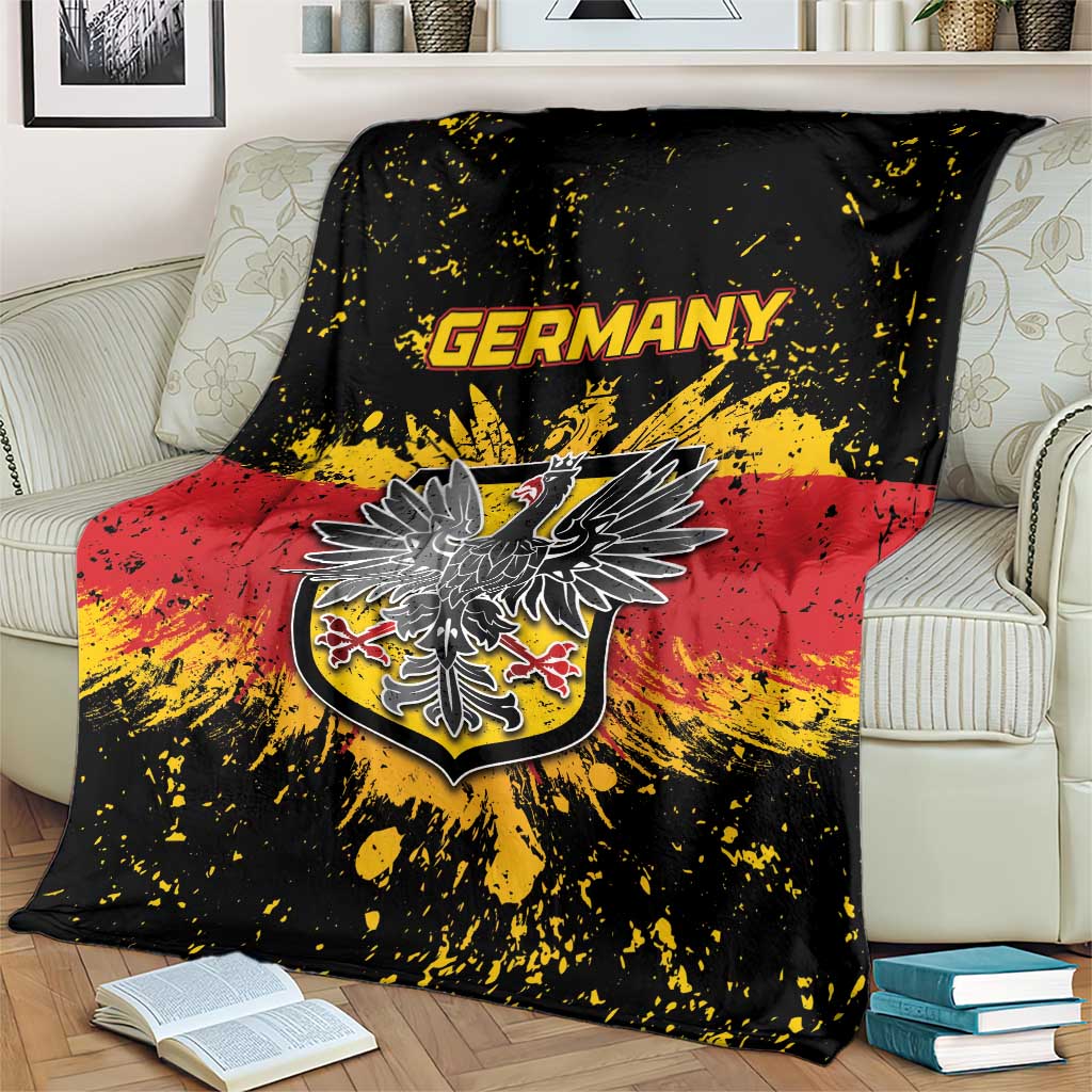 Germany Blanket Bundeswappen Art Symbol - Wonder Print Shop
