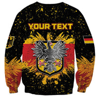 Personalized Germany Sweatshirt Bundeswappen Art Symbol - Wonder Print Shop