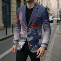 Personalized France Blazer Eiffel For Him - Wonder Print Shop