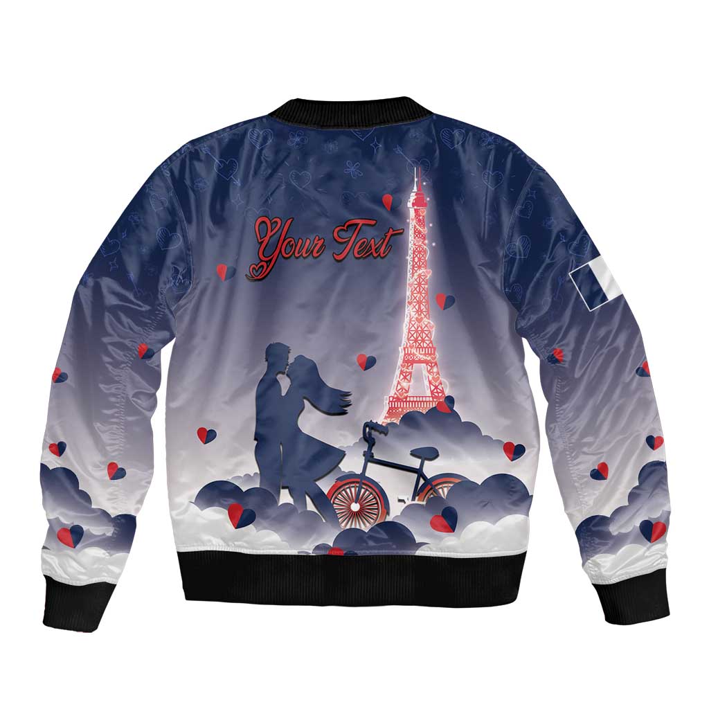 Personalized France Bomber Jacket Eiffel For Him - Wonder Print Shop