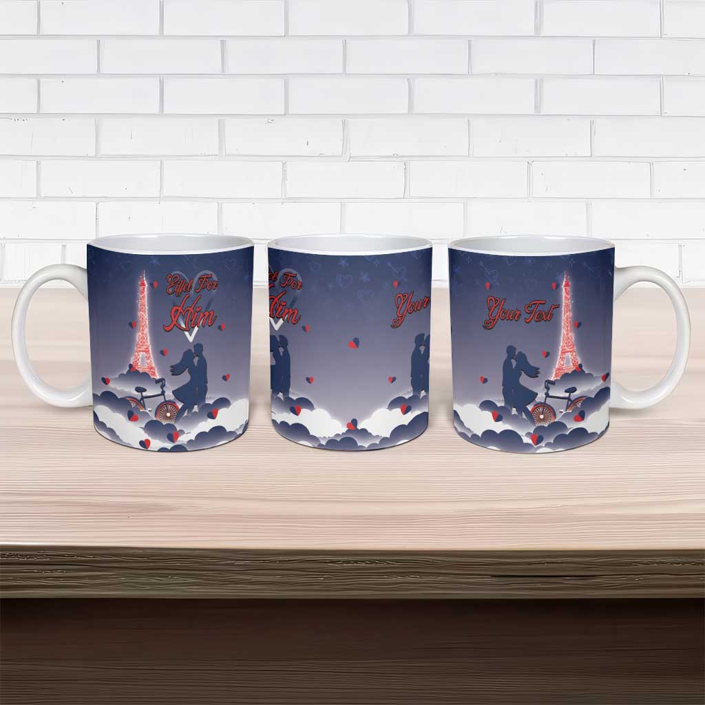 Personalized France Ceramic Mug Eiffel For Him - Wonder Print Shop