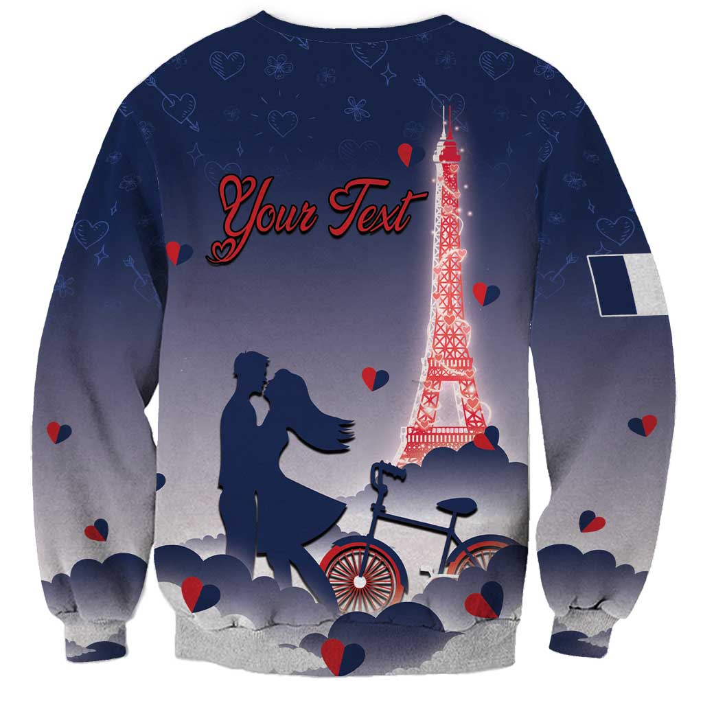 Personalized France Sweatshirt Eiffel For Him - Wonder Print Shop