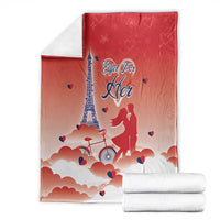 France Blanket Eiffel For Her - Wonder Print Shop