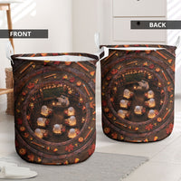 3D Illusion Boo Halloween Laundry Basket Cute Ghost School Magic Classroom